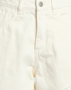 Icon Denim Womens Denim shorts Ivory