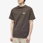 Butter Goods Men's Equpmnent Pigment Dye T-Shirt in Washed Black