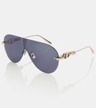 Dior Eyewear CD Chain M2U mask sunglasses