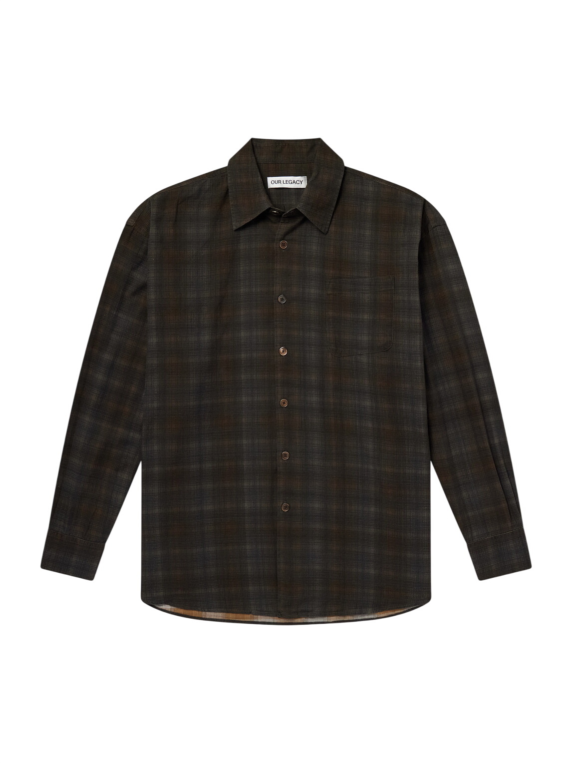 Our Legacy Men's Above Shirt in Pollen Dust Sparse Crepe Weave Our