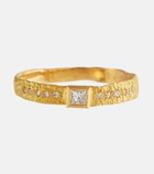 Elhanati - Love 18kt gold ring with diamonds