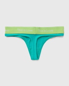 Calvin Klein Underwear Wmns Thong Blue - Womens - Panties