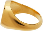 Ludovic de Saint Sernin Gold Bottom Ring