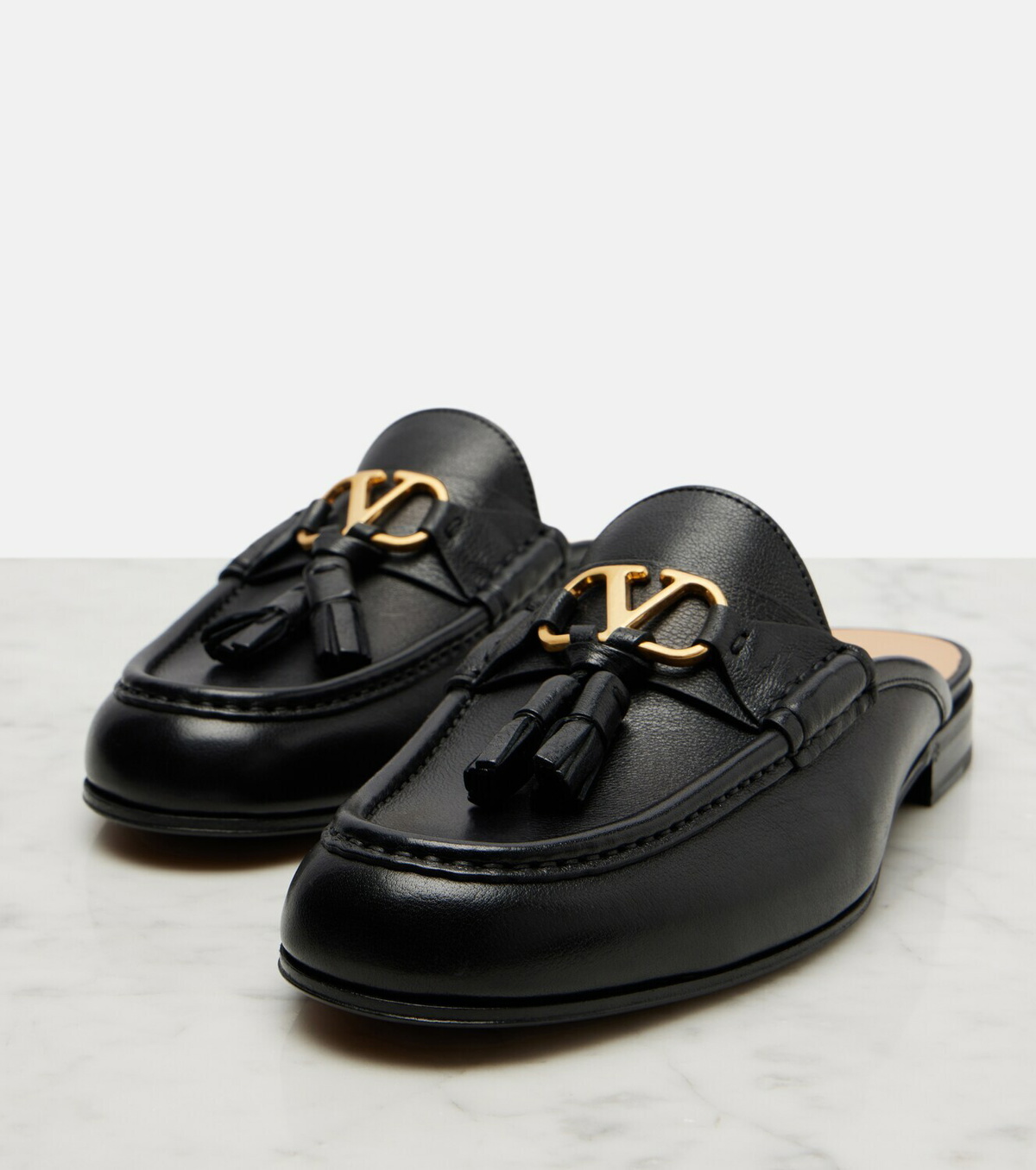 Valentino Garavani VLogo leather loafers