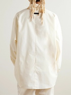 FEAR OF GOD ESSENTIALS - Cotton-Blend Twill Shirt - White