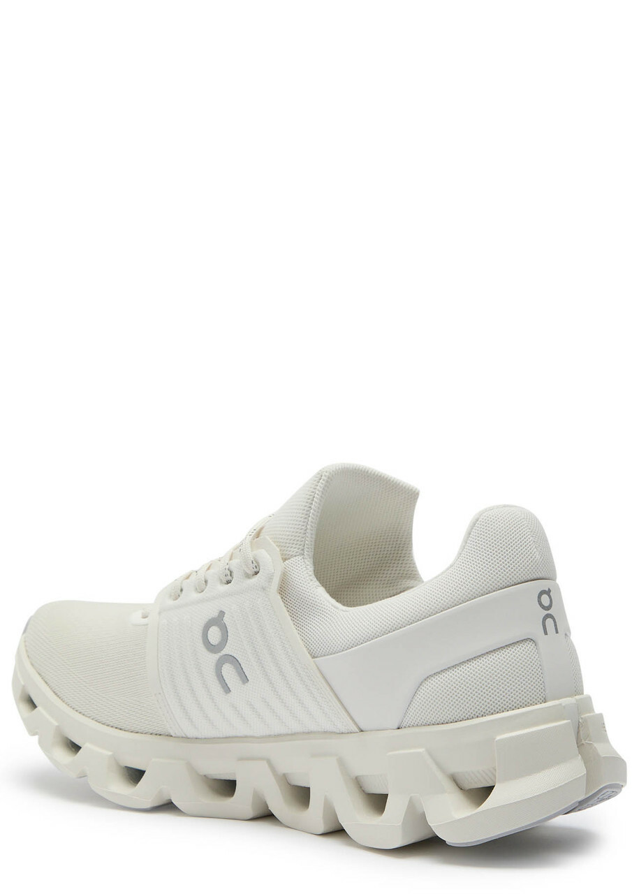 ON Cloudswift 4 AD Panelled Mesh-knit Sneakers Cream