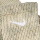 Nike NRG Essential Socks in Light Army/Stone/White