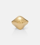Khaite Lotus 18kt gold-plated ring