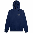 Sporty & Rich x Prince Health Hoody in Navy/White