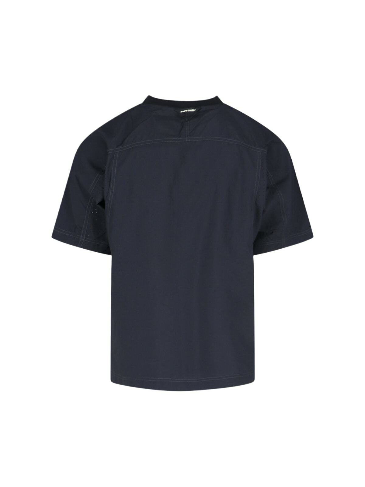 And Wander pullover T-shirt and Wander