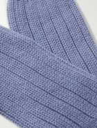 TOM FORD - Ribbed Cashmere Socks - Purple