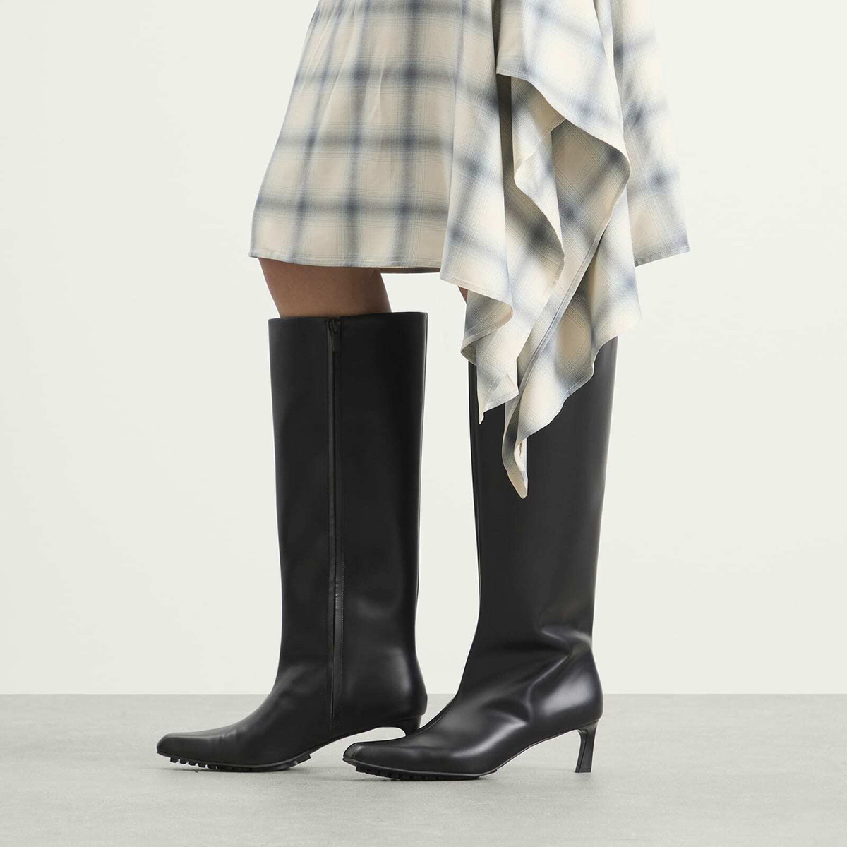 Samsøe Samsøe Women's Samaj High Boot Treads in Black