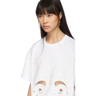 See by Chloe White Butterfly T-Shirt