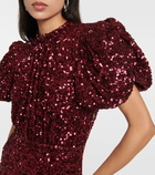 Rotate Birger Christensen Sequined maxi dress