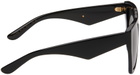 Dolce & Gabbana Black DG Crossed Sunglasses