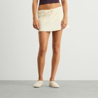 Fruity Booty Women's Olsen Towel Skirt in Ecru