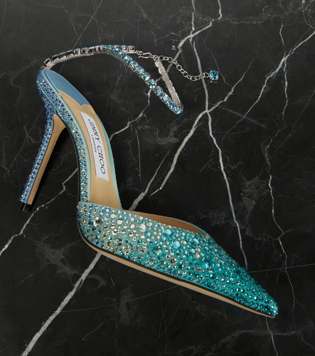 Jimmy Choo Saeda 100 embellished pumps Jimmy Choo