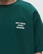 Drôle De Monsieur Le Tee Slogan Green - Mens - Shortsleeves