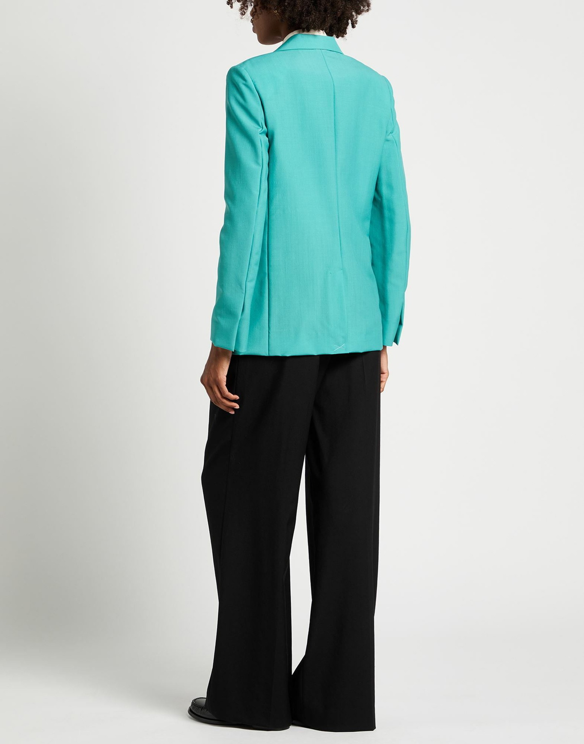 Lanvin Womens Blazer Turquoise