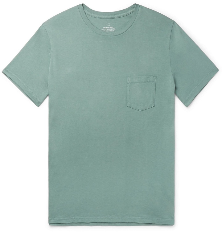 Photo: Save Khaki United - Supima Cotton-Jersey T-Shirt - Green