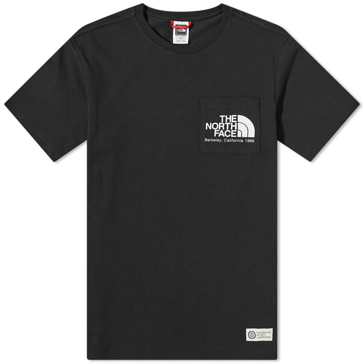 Photo: The North Face Men's Berkeley California Pocket T-Shirt in Black