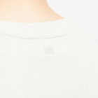 AMI Paris Men's AMI Embossed Heart T-Shirt in Chalk