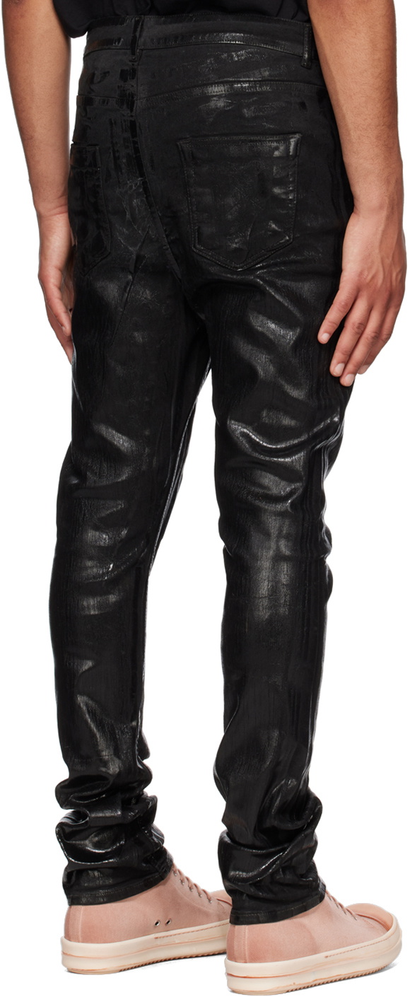 Rick Owens DRKSHDW Black Detroit Cut Jeans Rick Owens Drkshdw