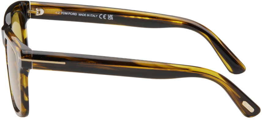 TOM FORD Tortoiseshell Buckley Sunglasses