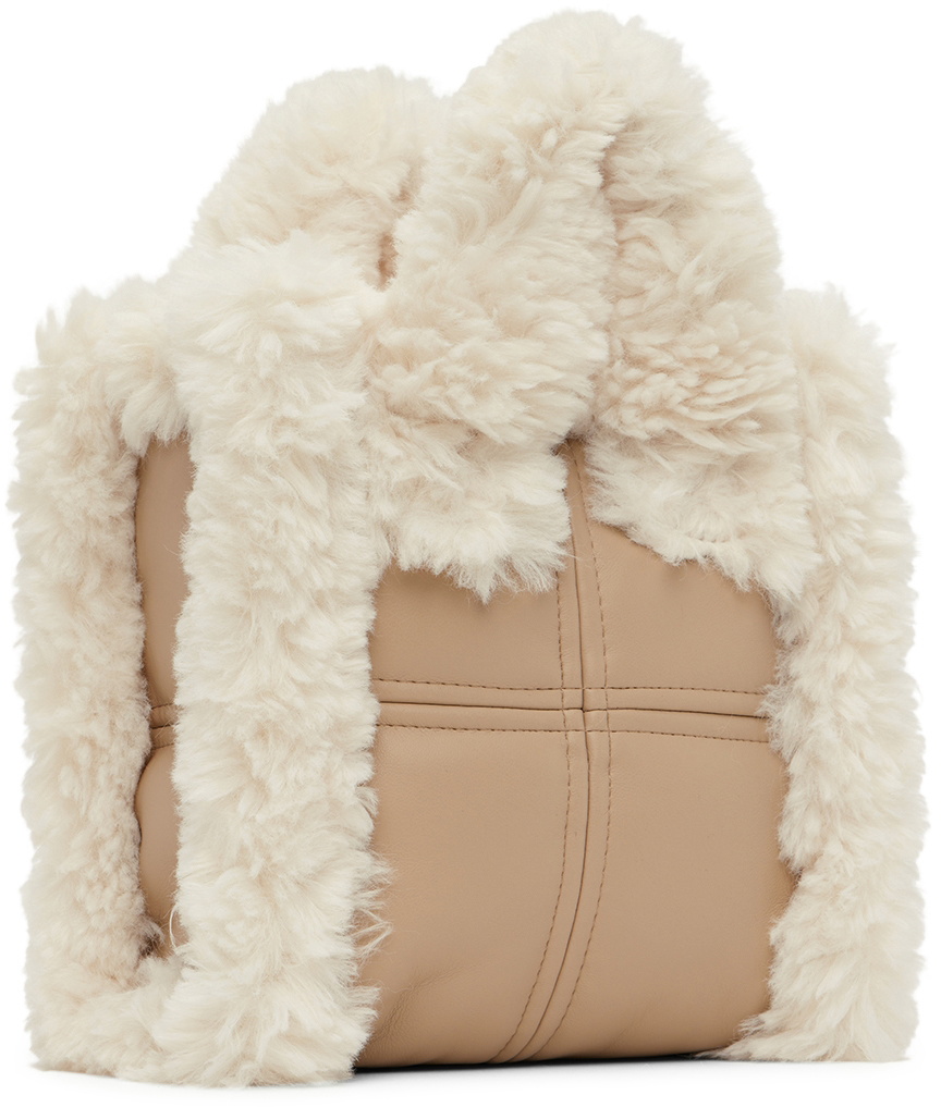 Stand Studio Kids Beige & Off-White Lizzie Bag