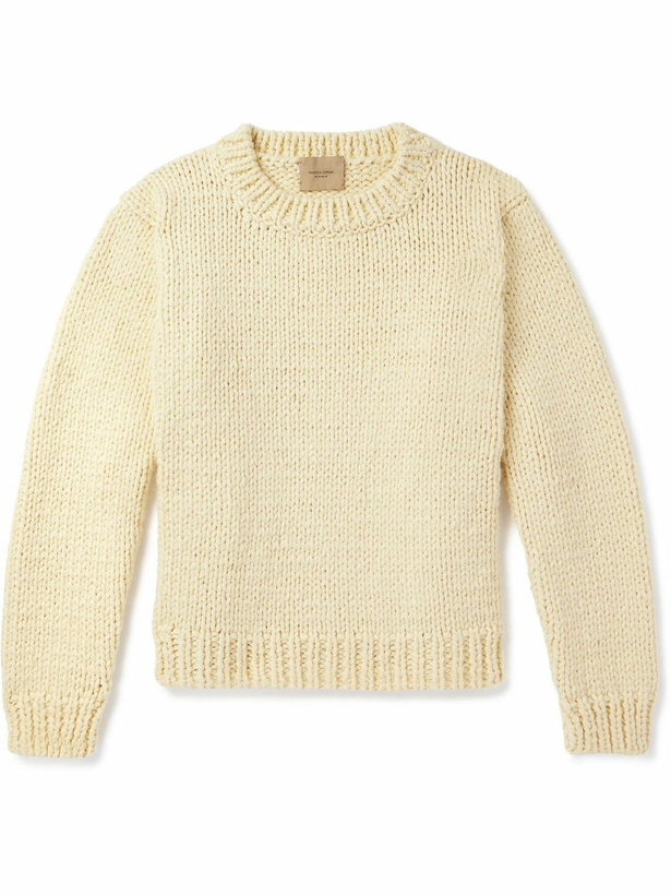 Photo: Federico Curradi - Wool Sweater - Neutrals