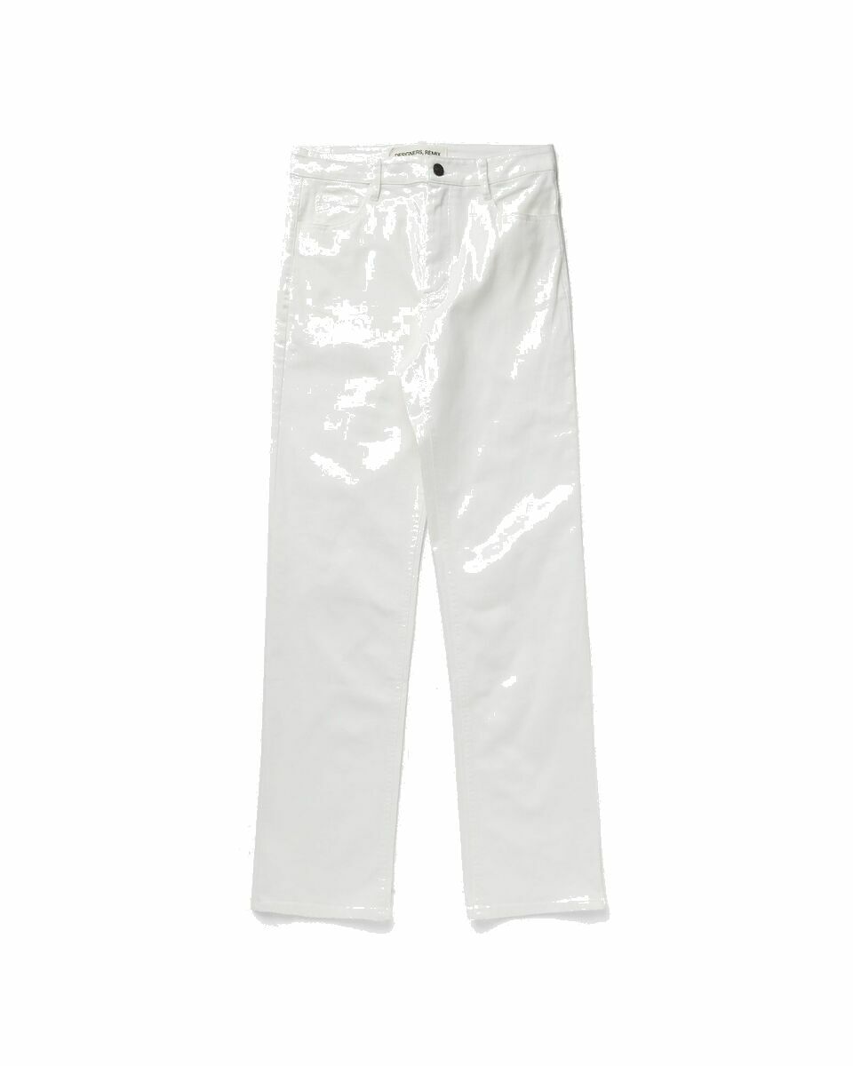 Photo: Designers, Remix Bennett Straight Jeans White - Womens - Jeans