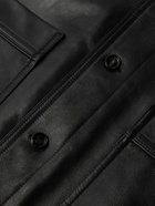 Bottega Veneta - Leather Overshirt - Black