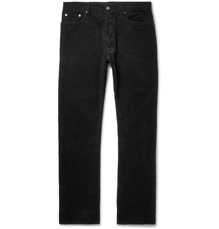 Photo: nonnative - Dweller Slim-Fit Cotton-Corduroy Trousers - Men - Black