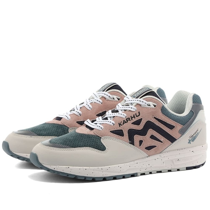 Photo: Karhu Men's Legacy 96 Sneakers in Lily White/Cameo Rose
