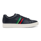 PS by Paul Smith Navy Lapin Multistripe Sneakers