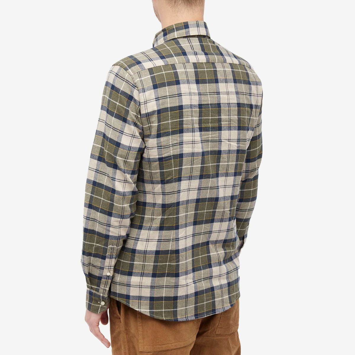 Barbour Men's Fortrose Tailored Shirt in Forest Mist Barbour