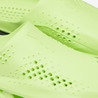 Nike x MMW 5 Slide Sneakers in Volt/Black