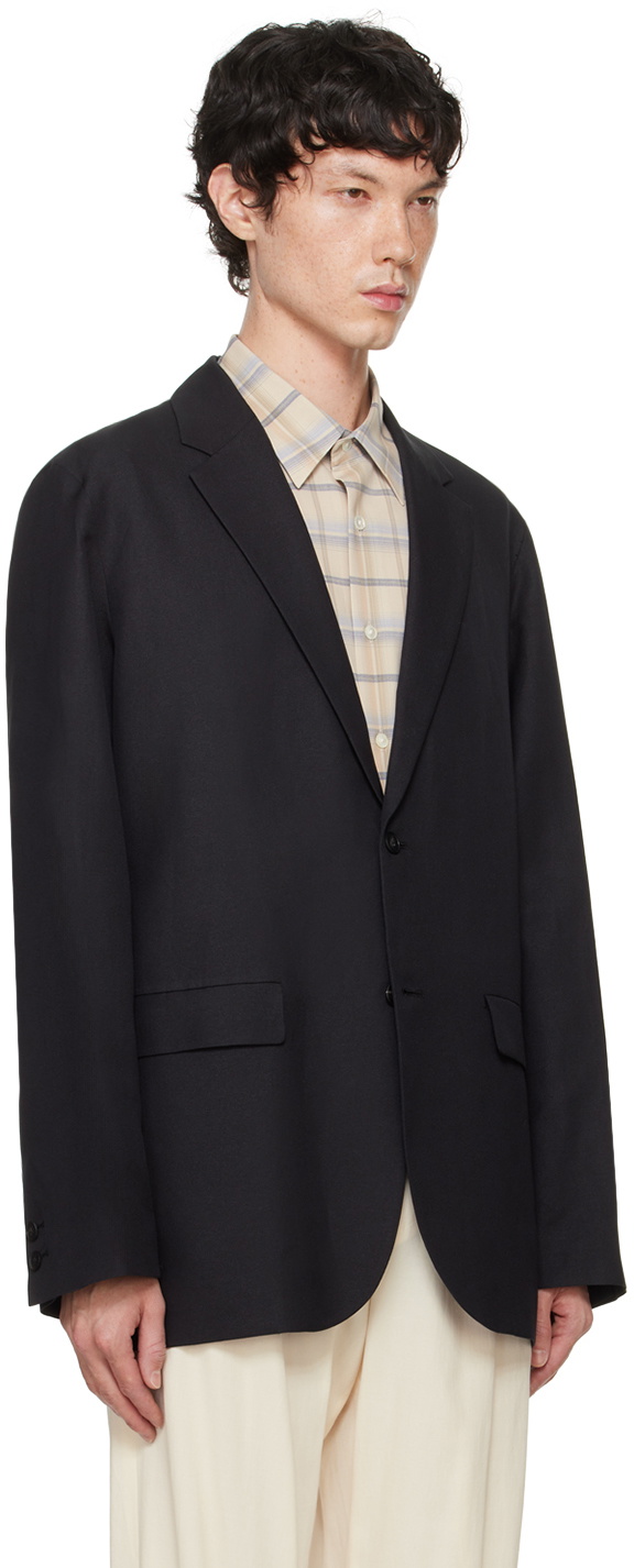 ATON Black Tailored Blazer