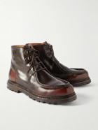 Officine Creative - Volcov 010 Leather Boots - Burgundy