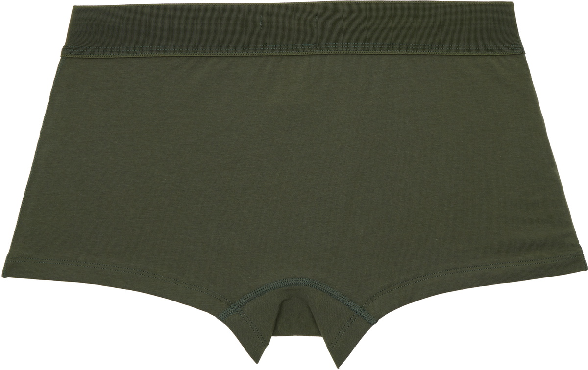 AMI Paris Three-Pack Multicolor Cotton Jersey Boxer Briefs