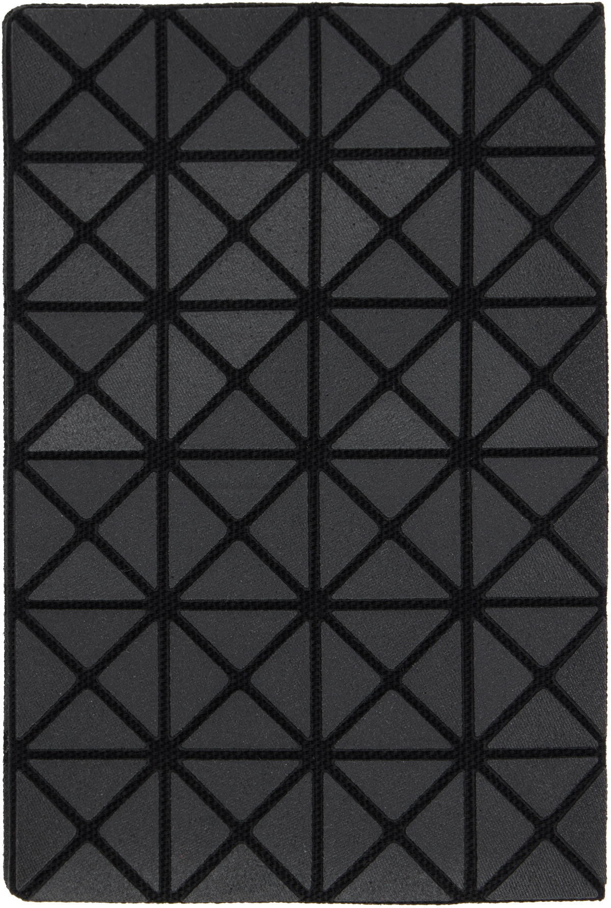BAO BAO ISSEY MIYAKE Black Oyster Card Holder