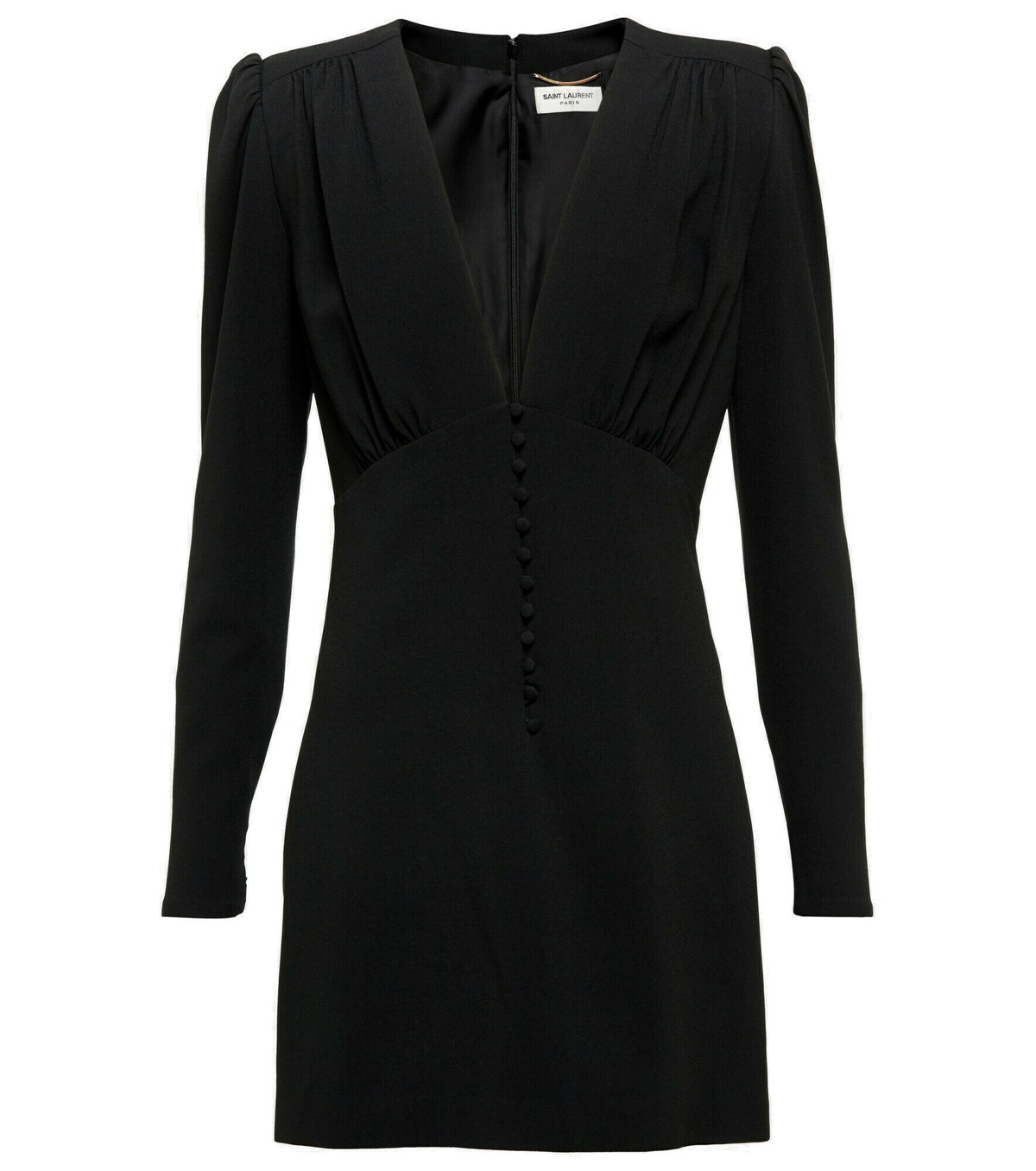 ワンピース SAINT LAURENT VISCOSE MINI DRESS SAINT LAURENT - Viscose Mini Dress Saint Laurent