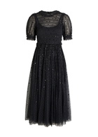 Needle & Thread Giselle Sequin-embellished Tulle Midi Dress Black