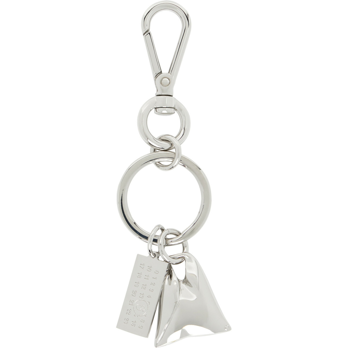 MM6 Maison Margiela 'Triangle Tote' Keychain