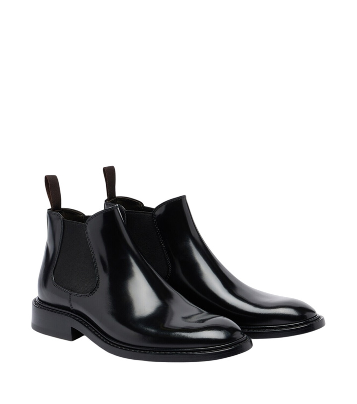 Photo: The Row Gable leather Chelsea boots