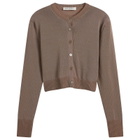 Our Legacy Women's Micro Cardigan in Cangiante Copper