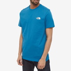 The North Face Men's Simple Dome T-Shirt in Banff Blue