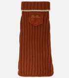 Loro Piana - Ribbed-knit cashmere dog sweater