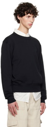 Acne Studios Black Patch Sweatshirt