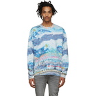 Amiri Multicolor Oversized Tie-Dye Sweatshirt